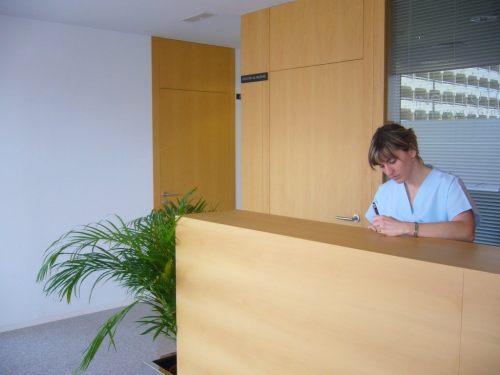 Recepci�n Instituto Bernabeu Benidorm